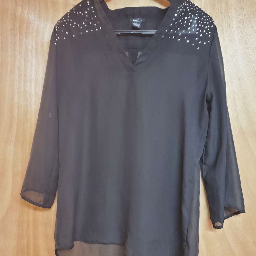 Rue21 sheer top